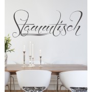 Stammtisch als Wandtattoo