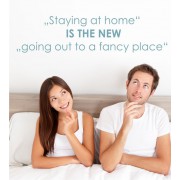 Staying at home... als Wandtattoo