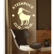 Motiv Steinbock als Wandtattoo