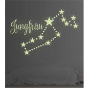 Sternzeichen Jungfrau leuchtend
