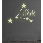 Sternzeichen Krebs leuchtend