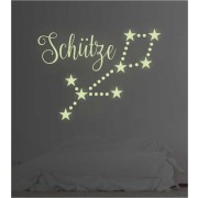 Sternzeichen Schütze leuchtend