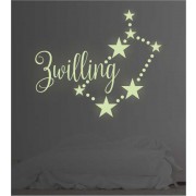 Sternzeichen Zwilling leuchtend