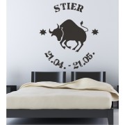 Motiv Stier als Wandtattoo