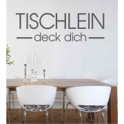 Tischlein... als Wandtattoo 