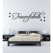Traumfabrik mit Sternen als Wandtattoo