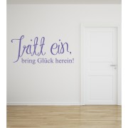 Tritt ein... als Wandtattoo