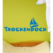 Trockendock als Wandtattoo