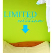 Limited Edition als Wandtattoo