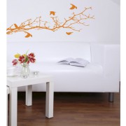 Ast mit Vögel 2 als Wandtattoo