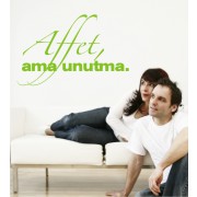 Affet ama unutma als Wandtattoo