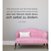 Viele zerbrechen...als Wandtattoo