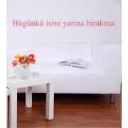 Bügünkü isini... als Wandtattoo