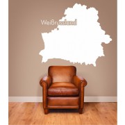 Weißrussland als Wandtattoo