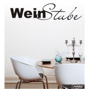 Weinstube als Wandtattoo