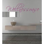Wellnessoase als Wandtattoo