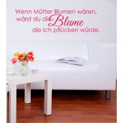 Wenn Mütter... als Wandtattoo