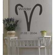 Sternzeichen Widder als Wandtattoo
