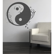 Yin und Yang 2 als Wandtattoo