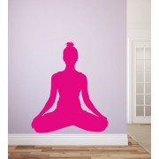 Yoga 2 als Wandtattoo