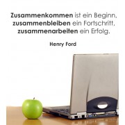 Zusammenkommen ist... als Wandtattoo