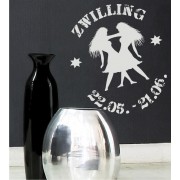 Motiv Zwilling als Wandtattoo