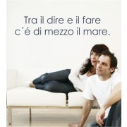 Tra il dire... als Wandtattoo