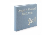 Hochzeitsalbum mit Datum und JA!
