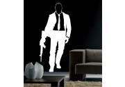 Agent 4 als Wandtattoo 