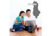 Albanien als Wandtattoo