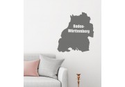 Baden-Württemberg als Wandtattoo 