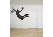Basketballer als Wandtattoo 