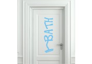 Bath als Wandtattoo 