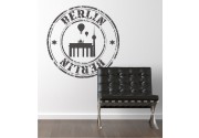 Stempel von Berlin als Wandtattoo 