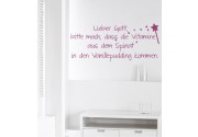 Lieber Gott... als Wandtattoo