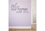 Bless our home... als Wandtattoo