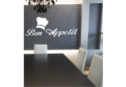 Bon Appetit als Wandtattoo 