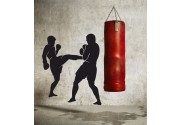 Kickboxen 4 als Wandtattoo