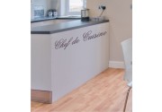 Chef de Cuisine als Wandtattoo 
