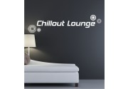 Chillout Lounge als Wandtattoo 