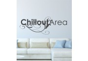 Chillout Area als Wandtattoo