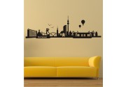 Skyline von Dortmund als Wandtattoo 