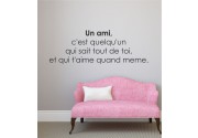 Uni ami, c´est... als Wandtattoo