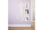 Family Schriftzug als Wandtattoo