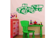 Trecker als Wandtattoo 