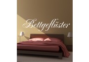 Bettgeflüster als Wandtattoo 