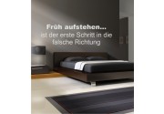 Früh aufstehen ... als Wandtattoo 