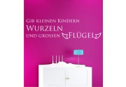 Gib Kindern Flügel... als Wandtattoo 