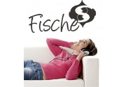 Fische mit Symbol als Wandtattoo 