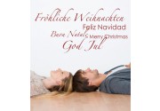 Fröhliche Weihnachten 2... als Wandtattoo